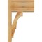 Ekena Millwork Balboa Block Rough Sawn Outlooker, Western Red Cedar, 8"W x 14"D x 22"H OUT08X14X22BOA05RWR - alternate 4